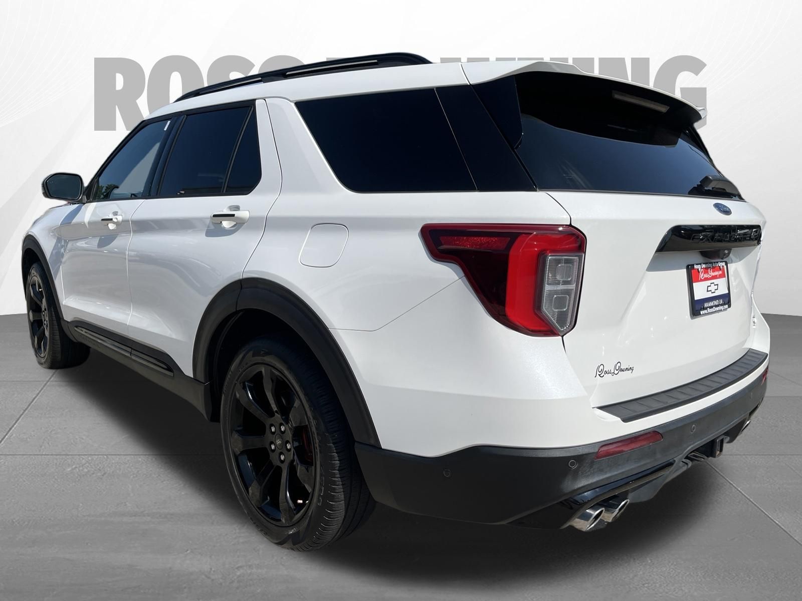 2020 Ford Explorer ST White at Ross Downing Buick GMC