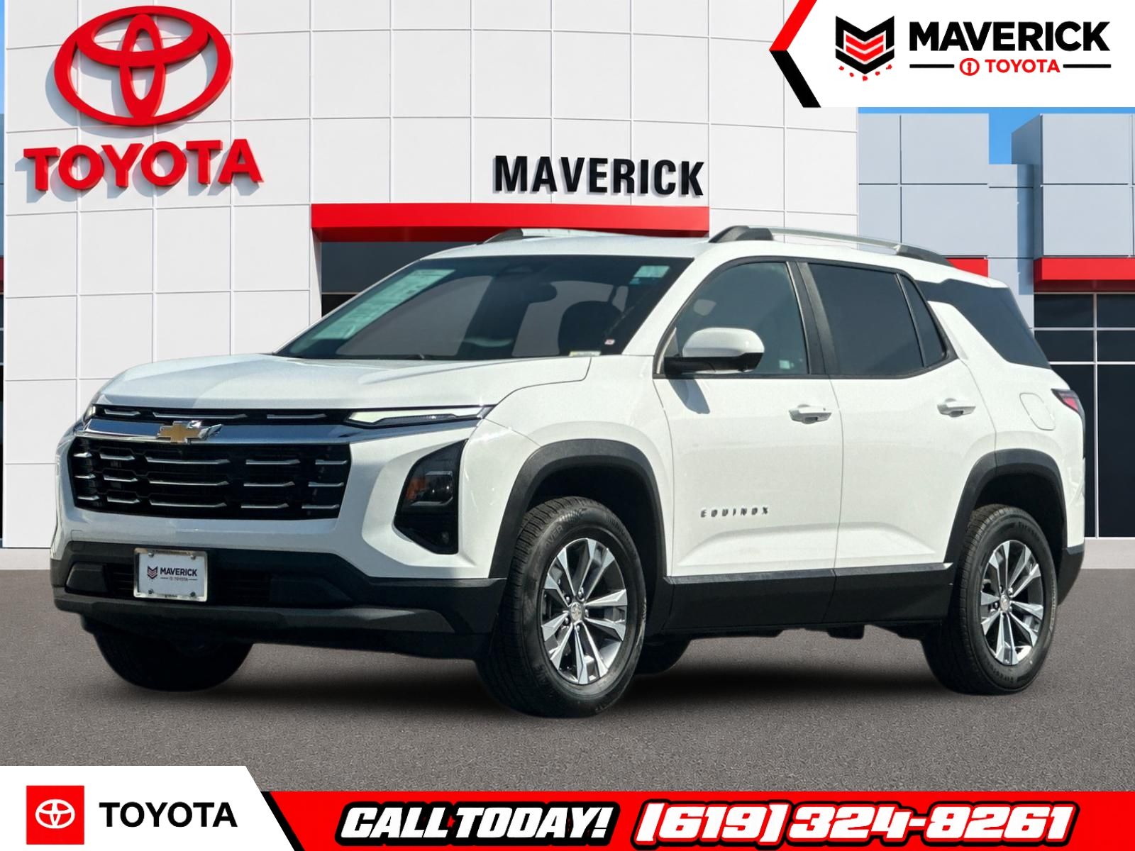 Summit White 2025 Chevrolet Equinox SUV / Crossover Front-Wheel Drive Continuously Variable Transmission