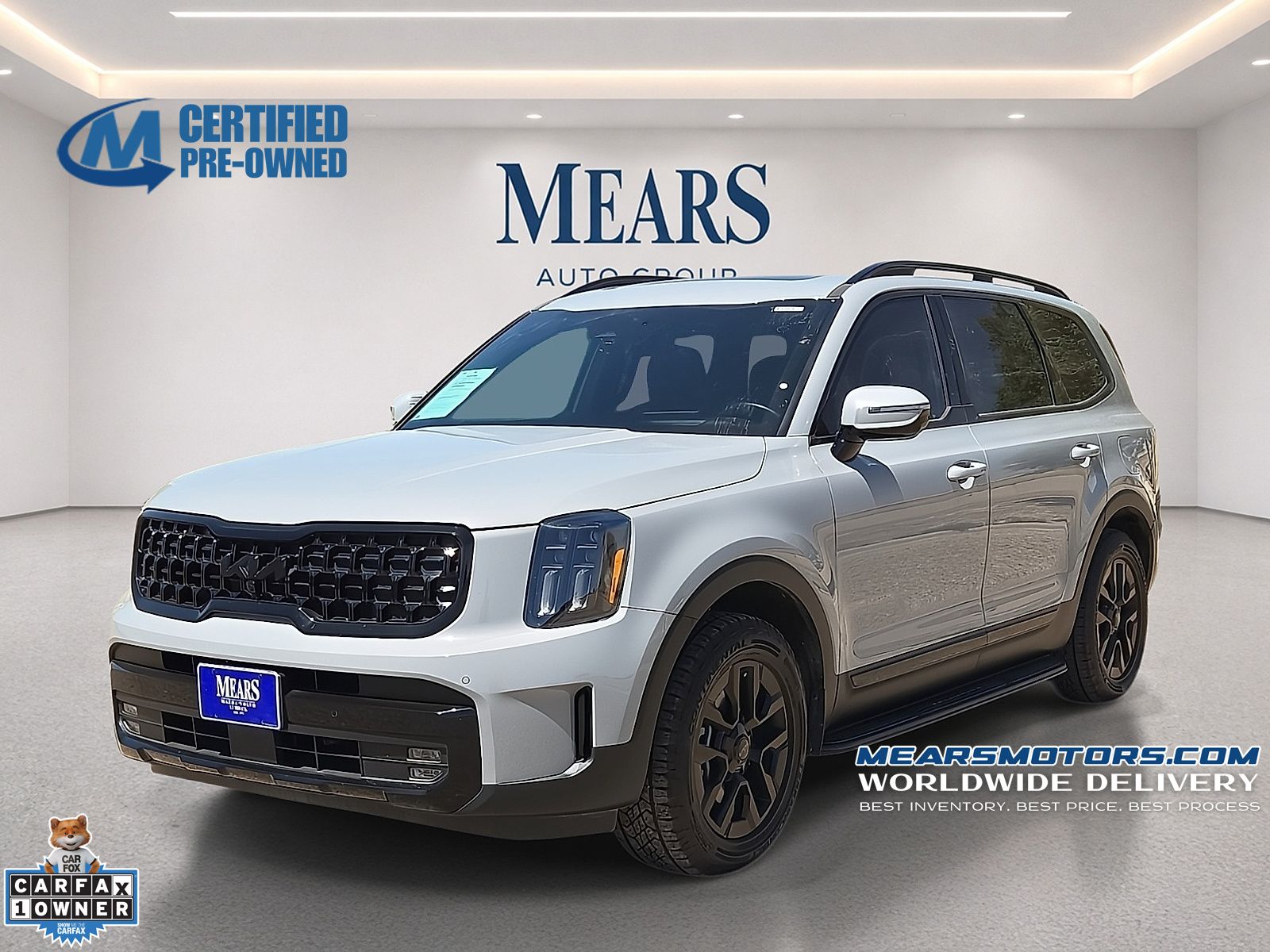 Wolf Gray 2025 Kia Telluride SUV / Crossover All-Wheel Drive 8-Speed Automatic