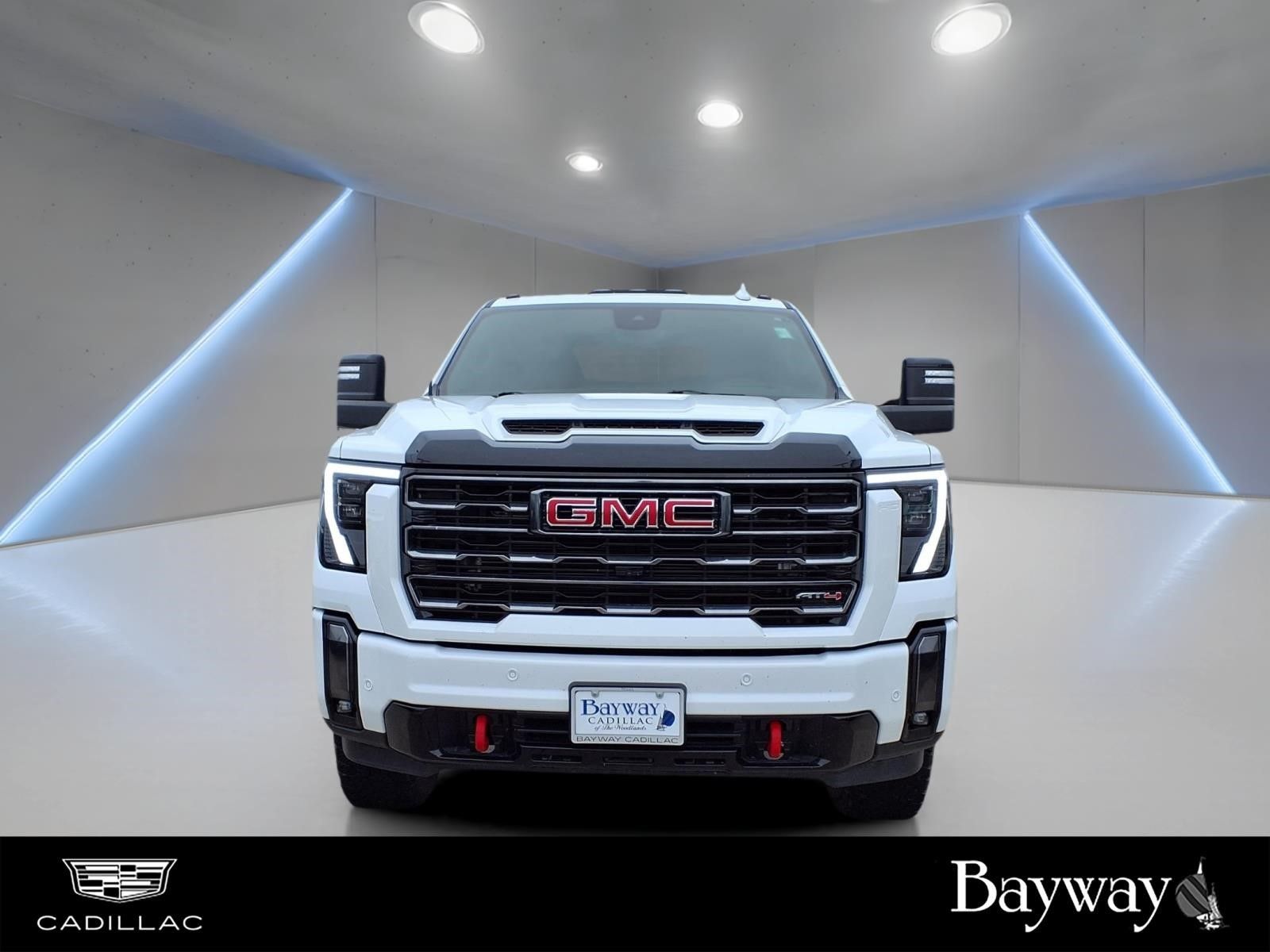 2024 GMC Sierra 2500HD AT4 White at Bayway Cadillac of The Woodlands