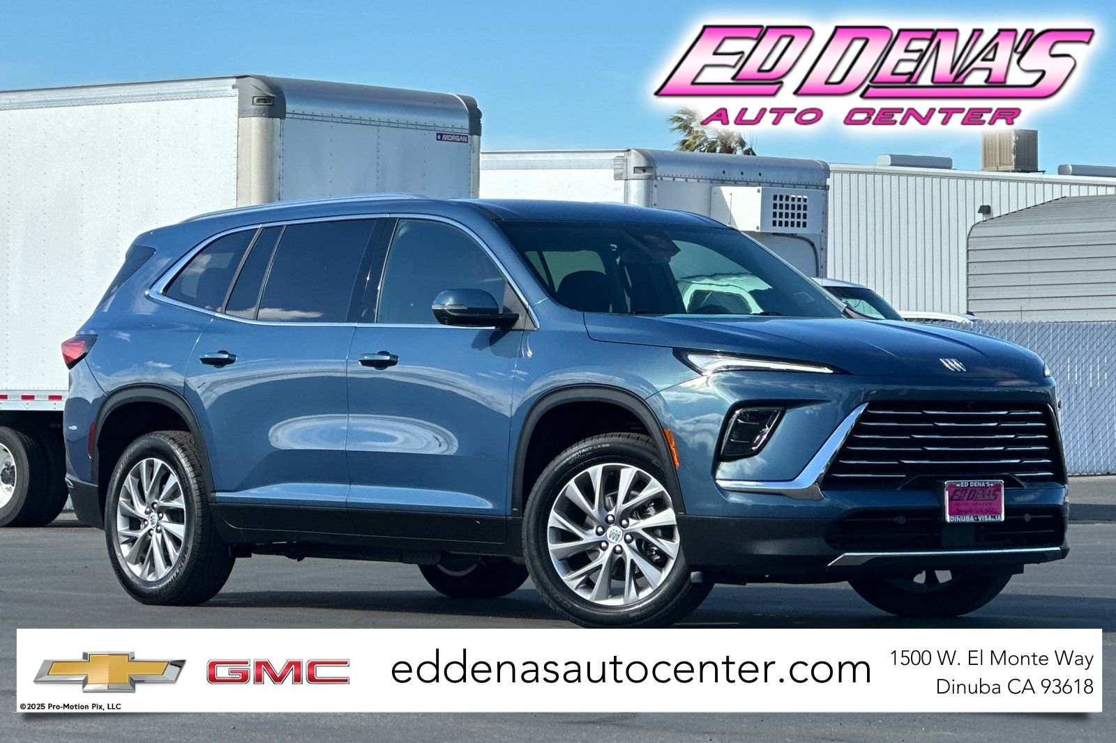 Ocean Blue Metallic 2025 Buick Enclave Preferred FWD SUV / Crossover Front-Wheel Drive 8-Speed Automatic