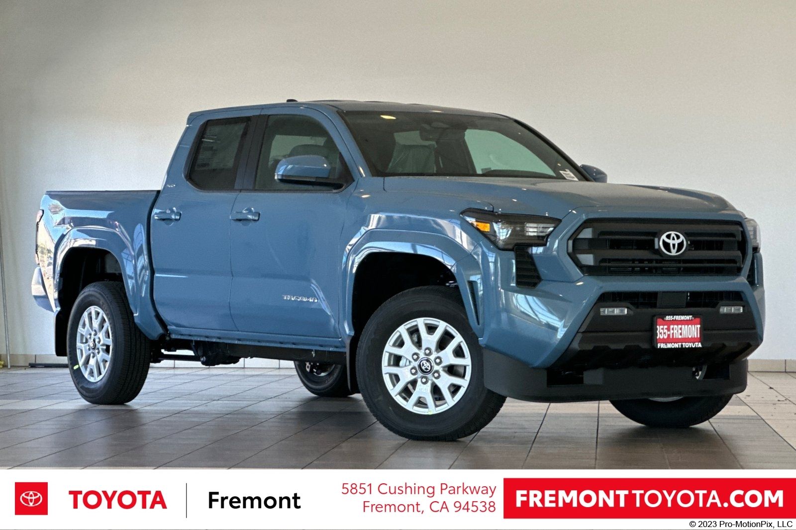 Blue 2026 Toyota Tacoma SR5 Double Cab RWD Pickup Truck 4X2 8-Speed Automatic