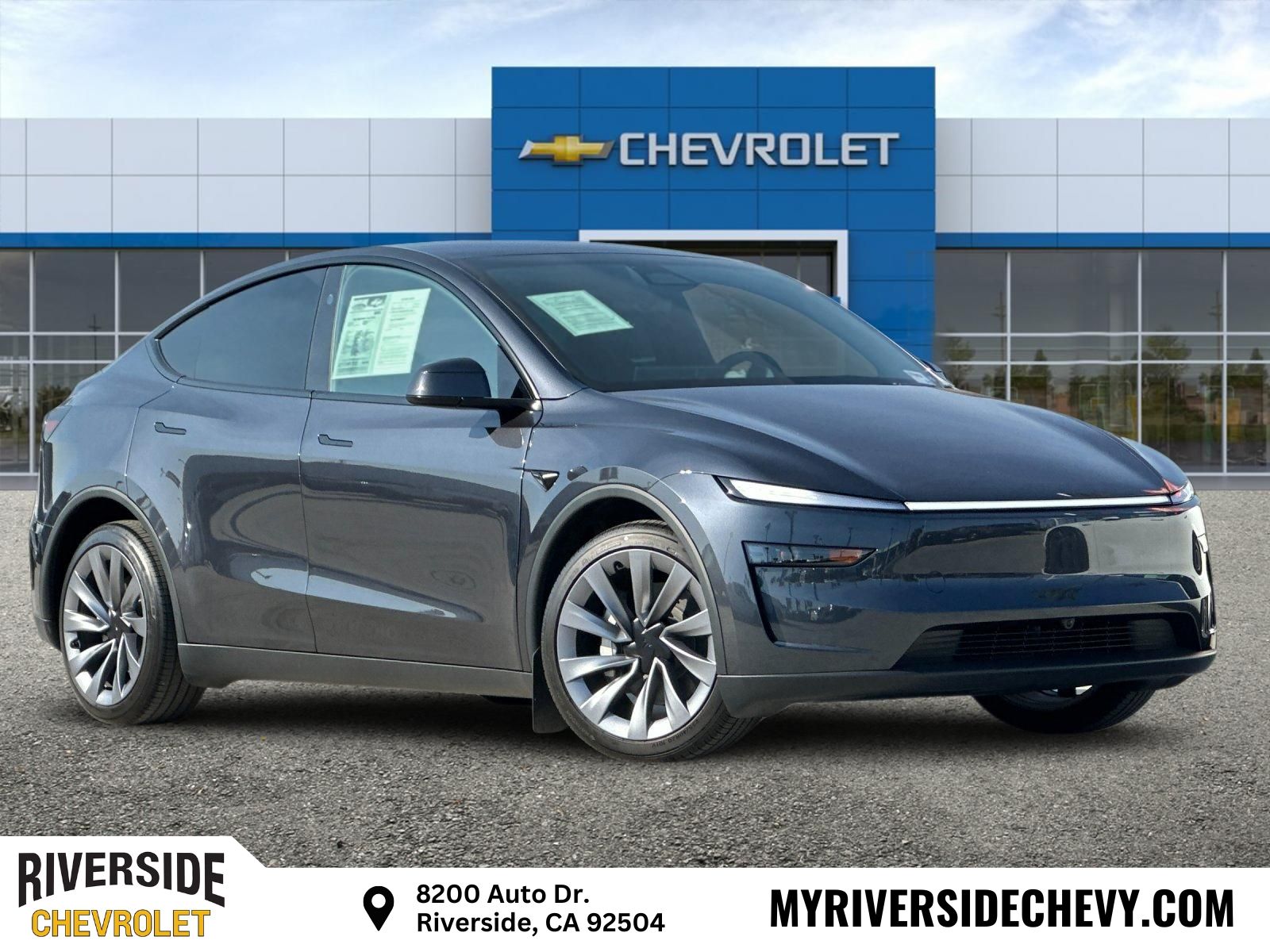 Gray (Stealth Grey) 2026 Tesla Model Y SUV / Crossover All-Wheel Drive 1-Speed Automatic