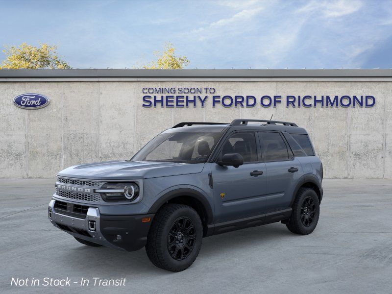 New 2026 Azure Gray Metallic Tri-Coat Ford Badlands image 2