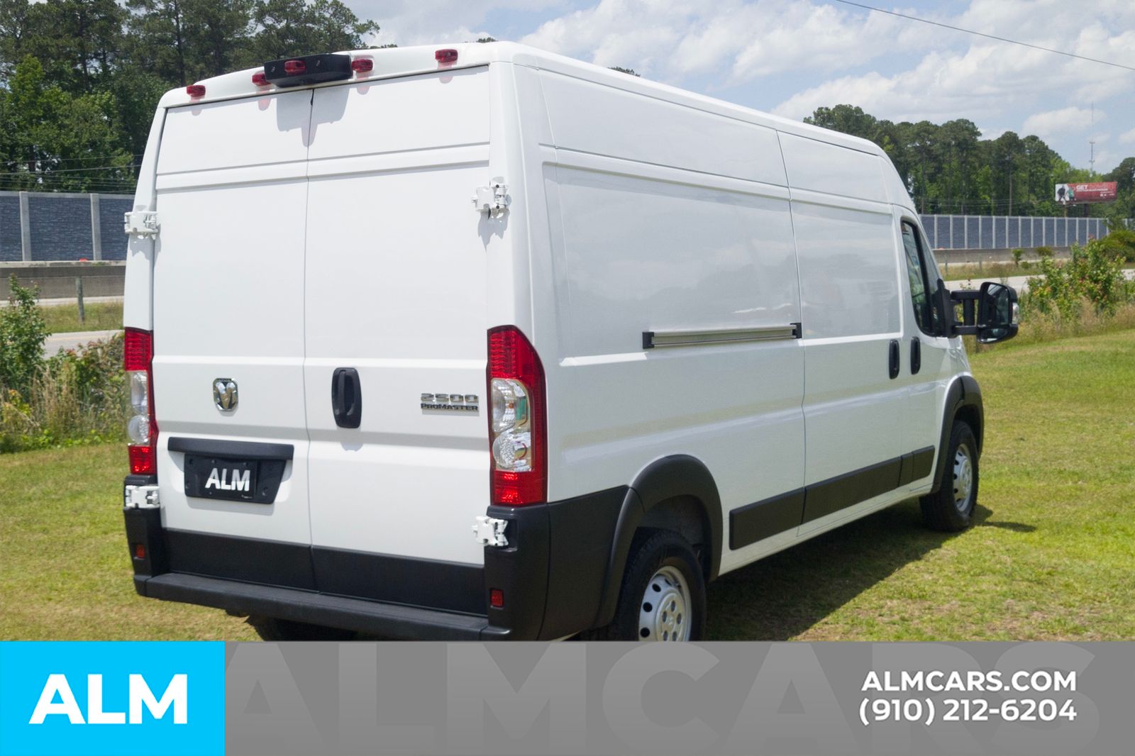 Used 2023 Bright White Clearcoat Ram High Roof image 6