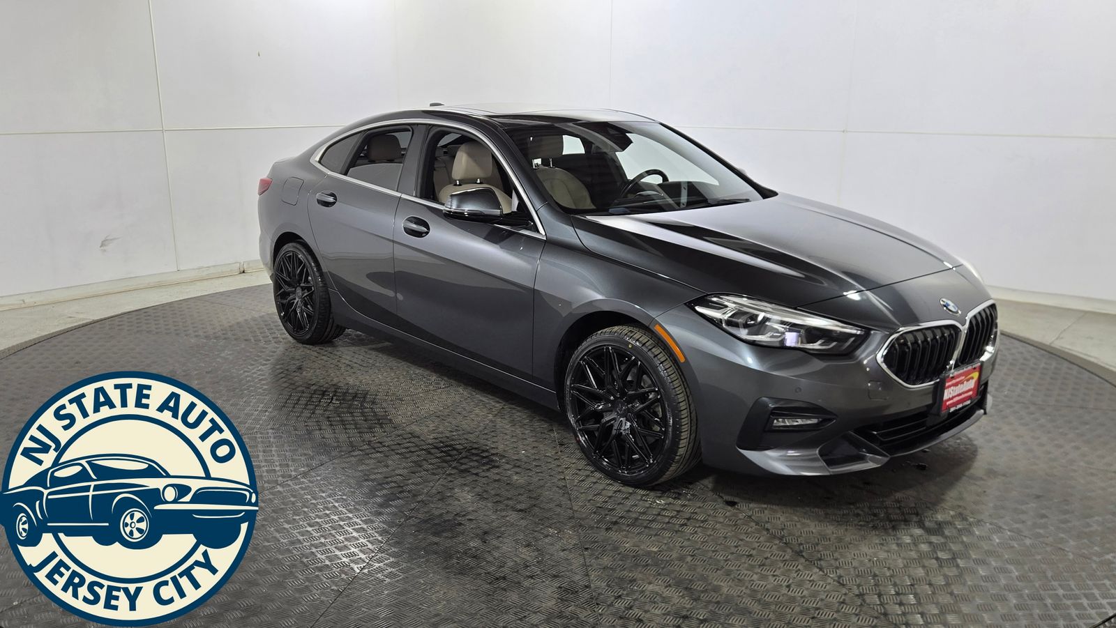 Gray (Mineral Grey Metallic) 2021 BMW 2 Series Sedan Front-Wheel Drive 8-Speed Automatic