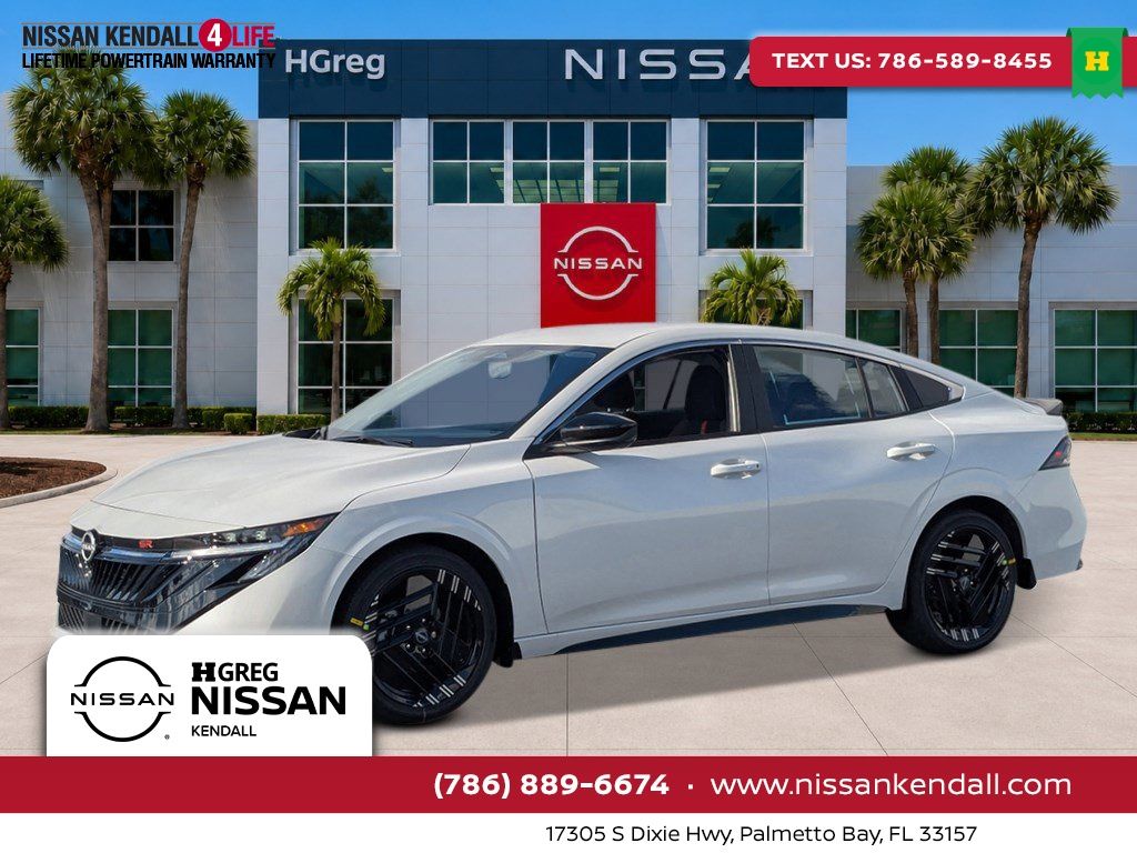 Aspen White Tricoat 2026 Nissan Sentra Sedan Front-Wheel Drive Continuously Variable Transmission