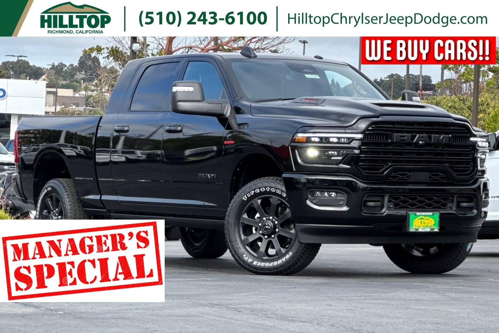 2025 RAM 2500 Laramie Mega Cab 4WD