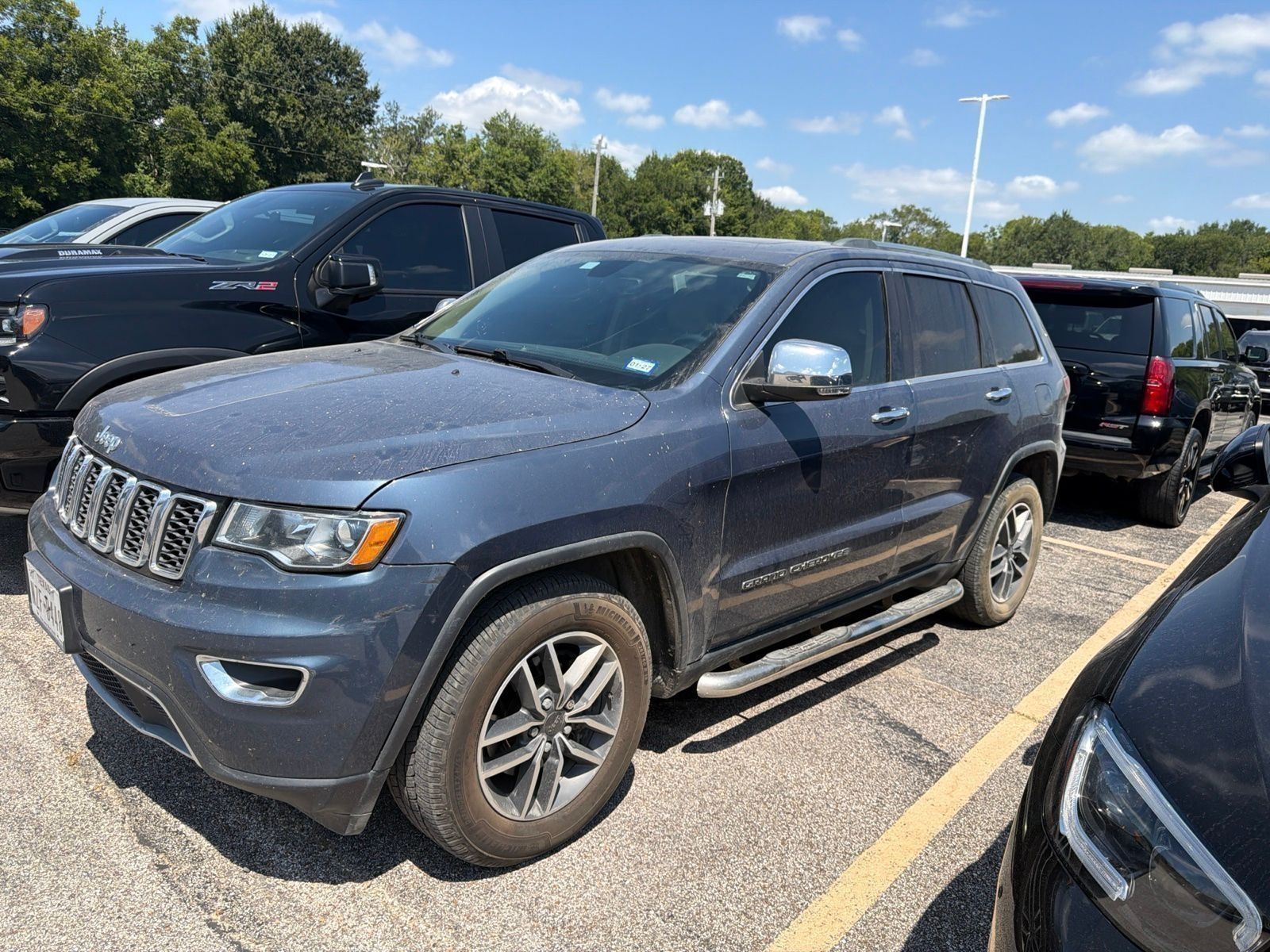 Pacific Blue Clearcoat 2020 Jeep Grand Cherokee SUV / Crossover Four-Wheel Drive 8-Speed Automatic