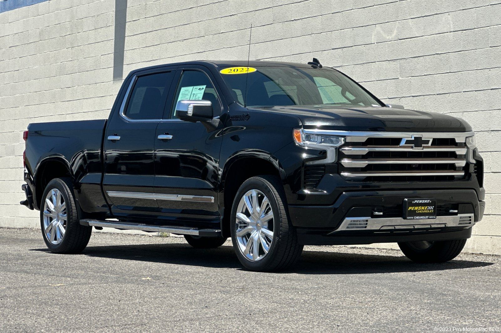 Black 2022 Chevrolet Silverado 1500 Pickup Truck Four-Wheel Drive Automatic