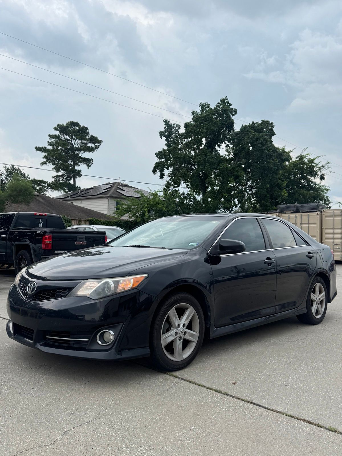 2012 Toyota Camry SE Black at Emmons Autoplex