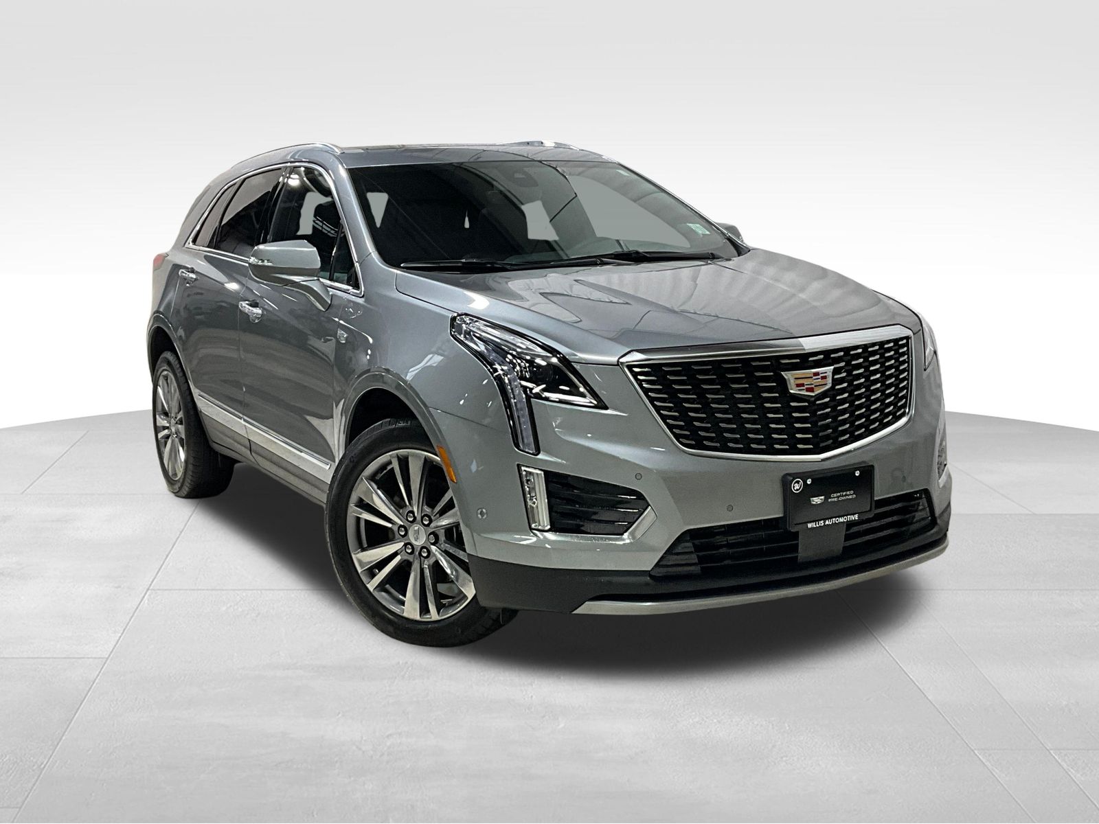 Argent Silver Metallic 2025 Cadillac XT5 Premium Luxury AWD SUV / Crossover Four-Wheel Drive 9-Speed Automatic