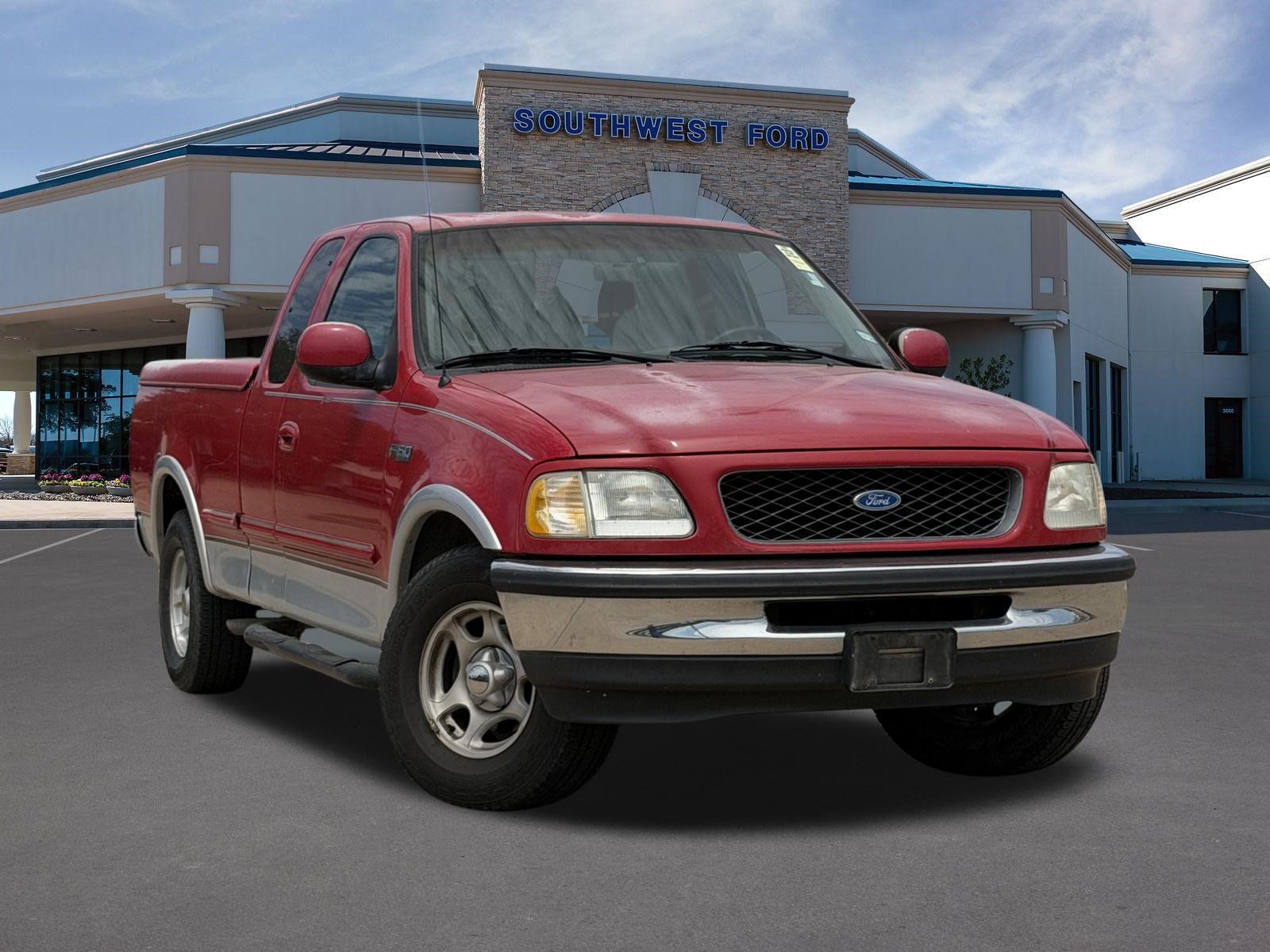 Gray 1997 Ford F-150 Pickup Truck Rear-Wheel Drive 4-Speed Automatic Overdrive