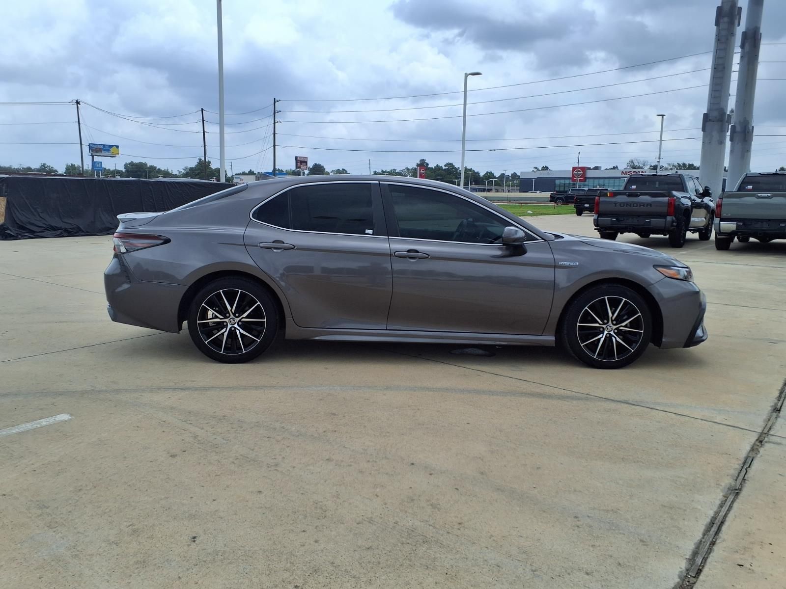 2021 Toyota Camry Hybrid SE Gray at Bayway Cadillac Southwest