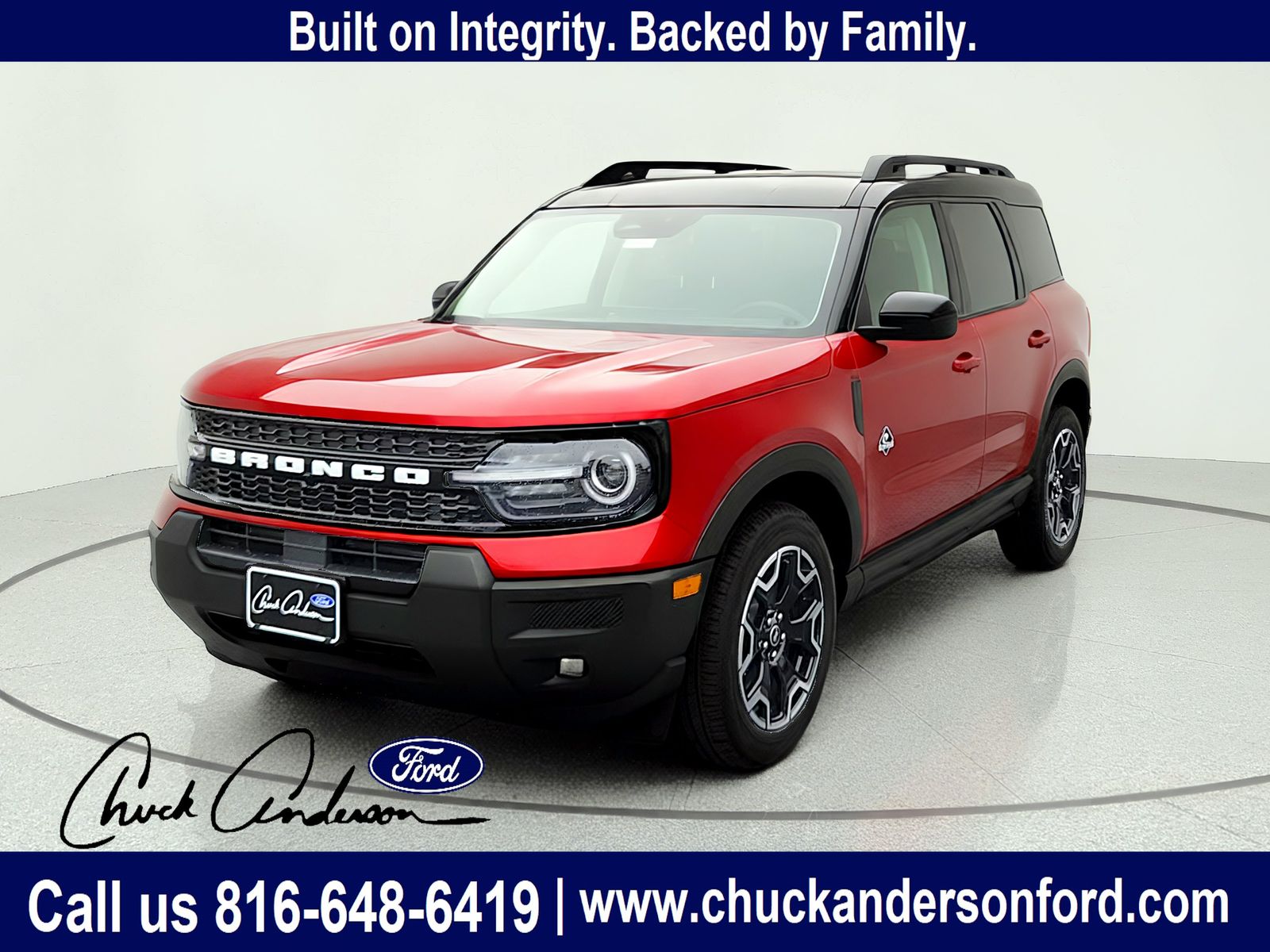 Ruby Red Metallic 2026 Ford Bronco Sport SUV / Crossover All-Wheel Drive 8-Speed Automatic