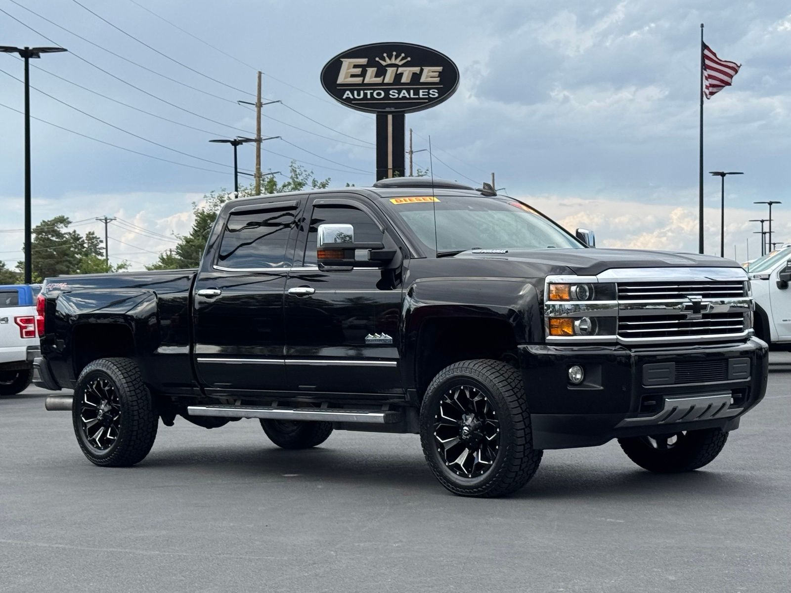 Black 2016 Chevrolet Silverado 2500HD Pickup Truck Four-Wheel Drive 6-Speed Automatic