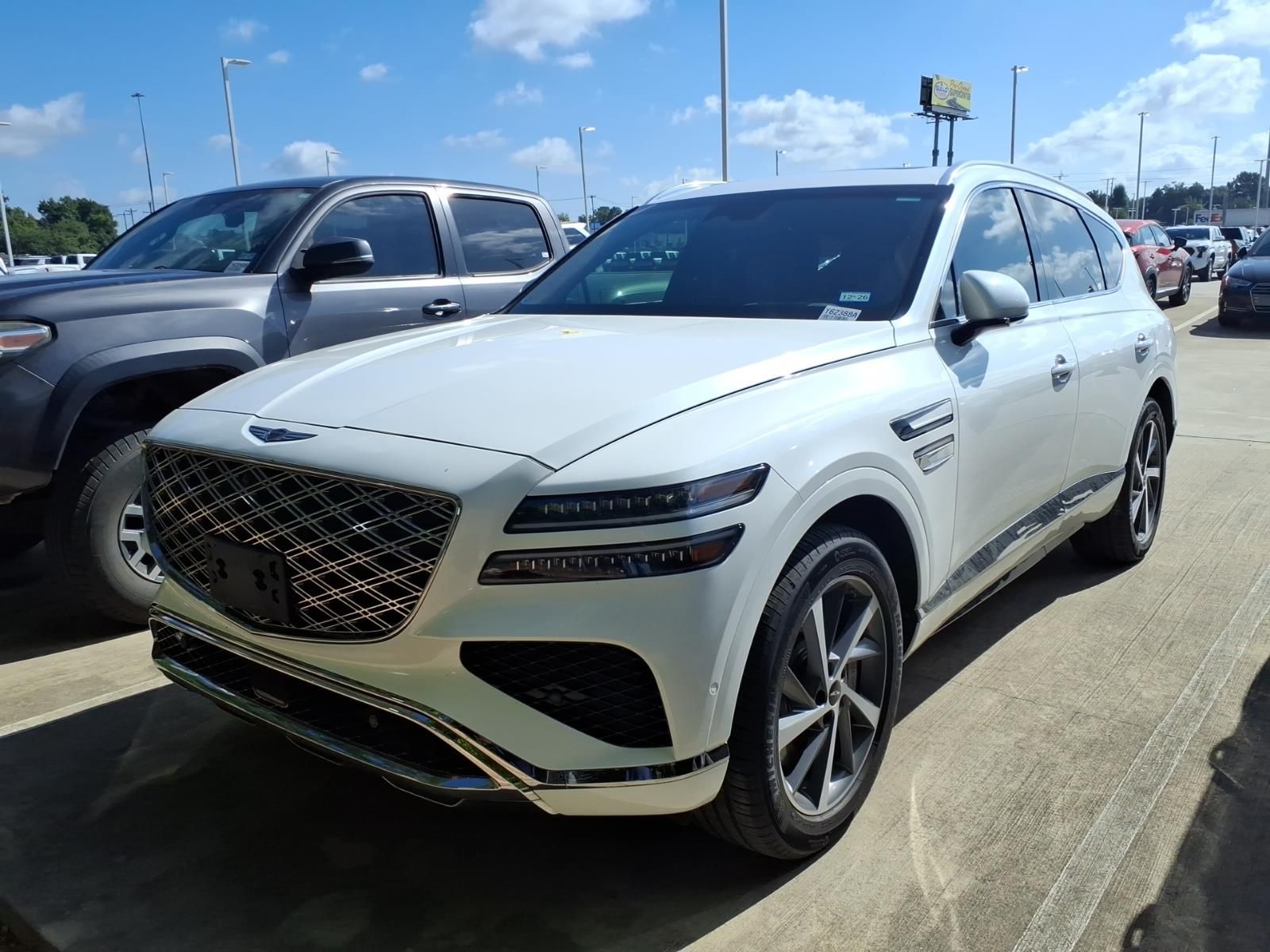 2025 Genesis GV80 3.5T Advanced White at Genesis of Spring