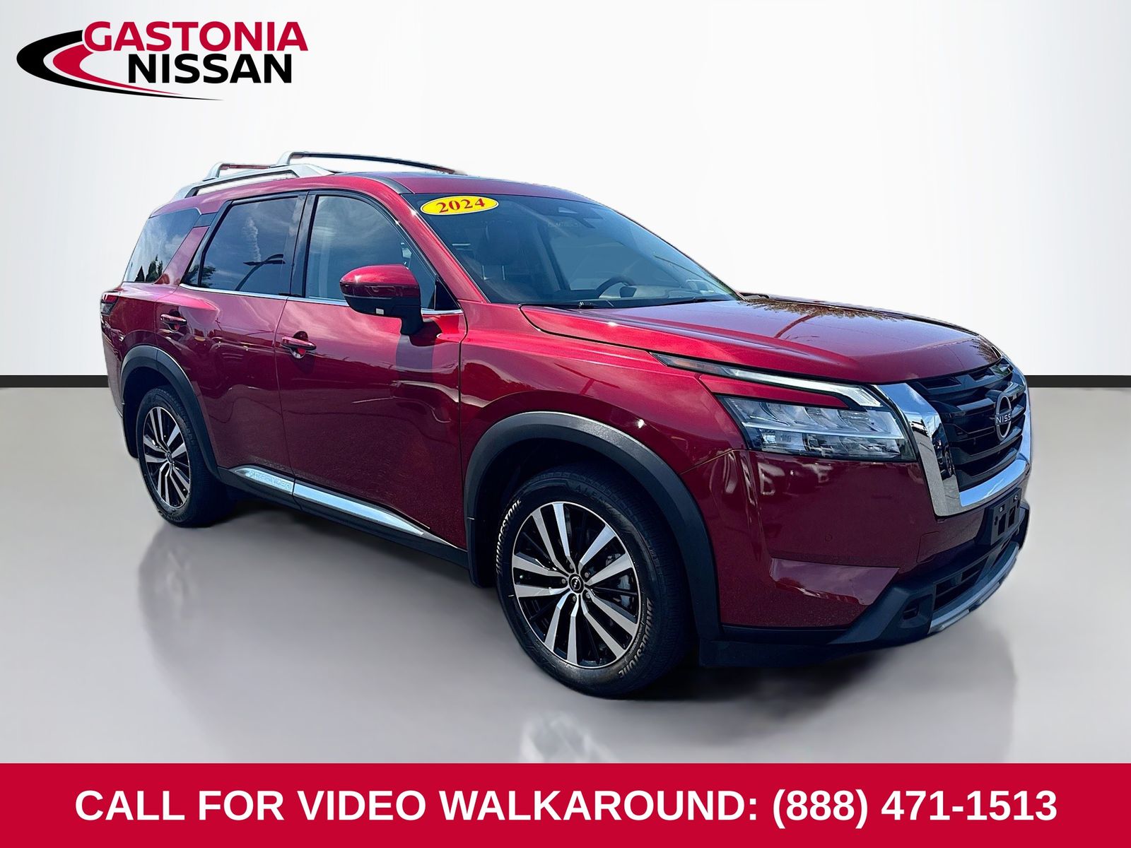 Red (Scarlet Ember) 2024 Nissan Pathfinder SUV / Crossover Front-Wheel Drive 9-Speed Automatic