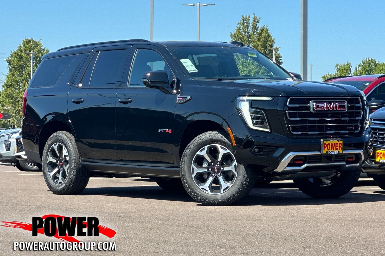 Onyx Black 2026 GMC Yukon AT4 4WD SUV / Crossover Four-Wheel Drive
