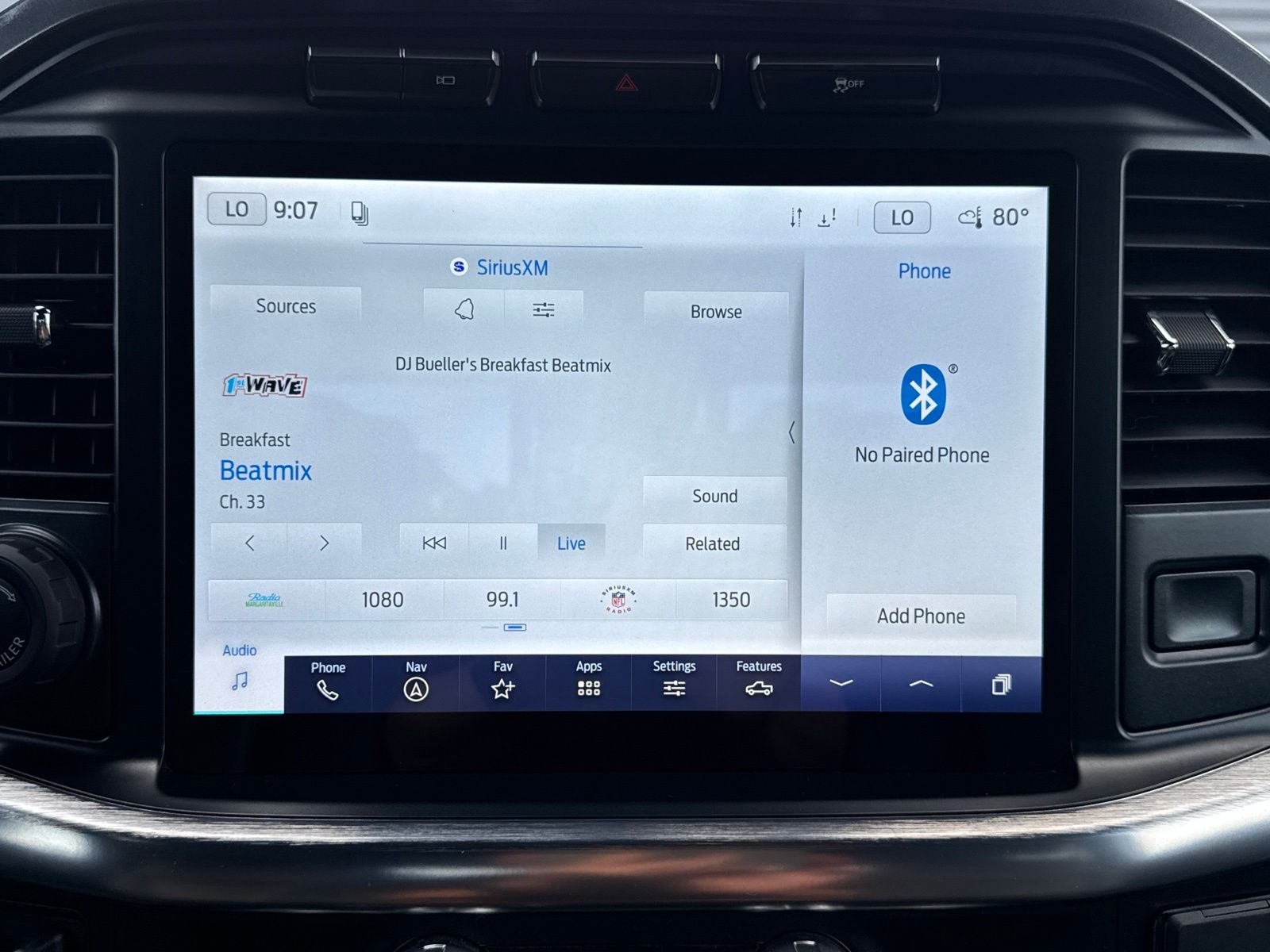 Used 2022 Agate Black Metallic Ford Lariat image 5