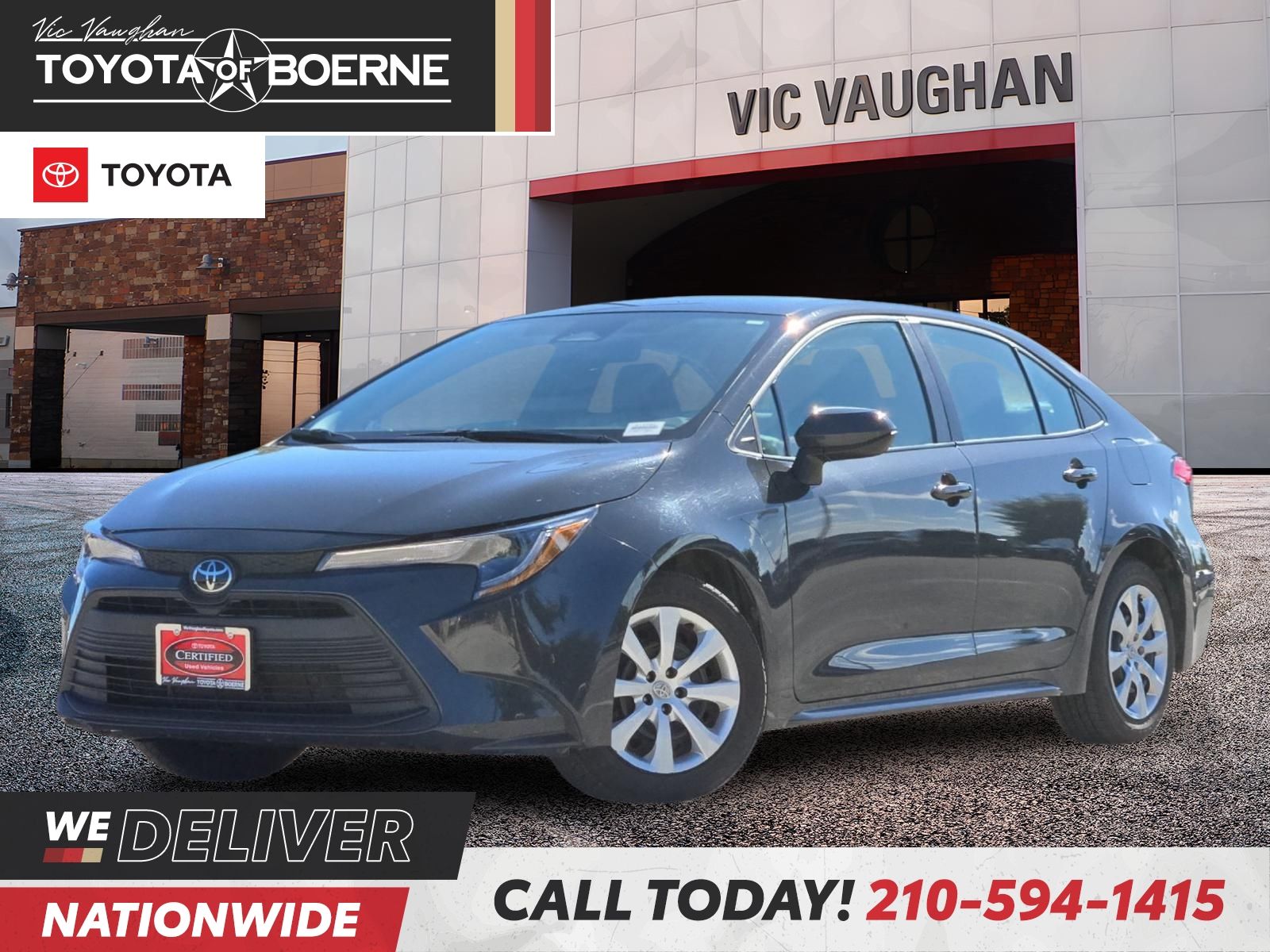 Underground 2025 Toyota Corolla Sedan Front-Wheel Drive Continuously Variable Transmission