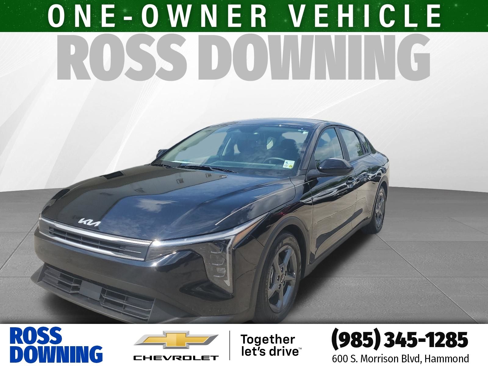 2025 Kia K4 LXS Black at Ross Downing Buick GMC