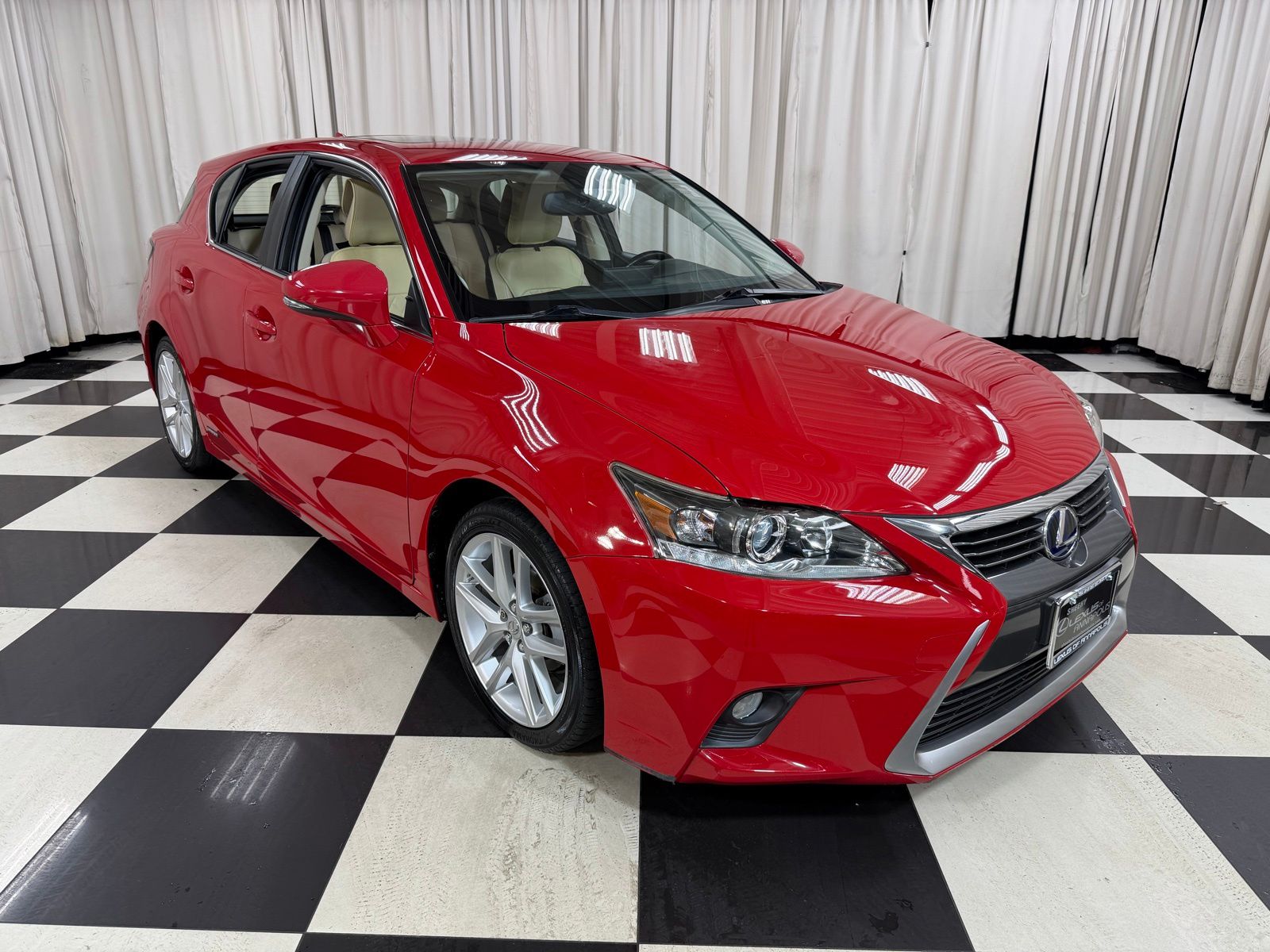 Redline 2014 Lexus CT Hybrid 200h FWD Wagon Front-Wheel Drive Continuously Variable Transmission