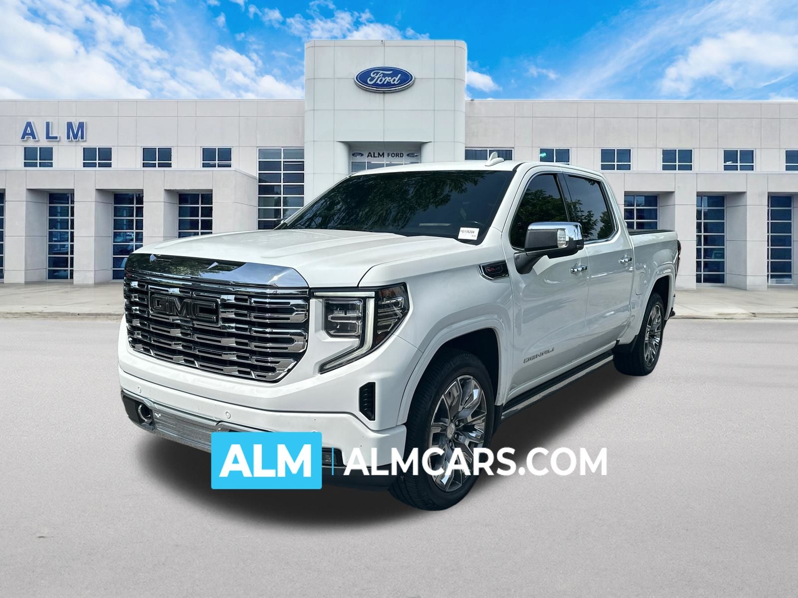 Summit White 2023 GMC Sierra 1500 Pickup Truck Four-Wheel Drive Automatic
