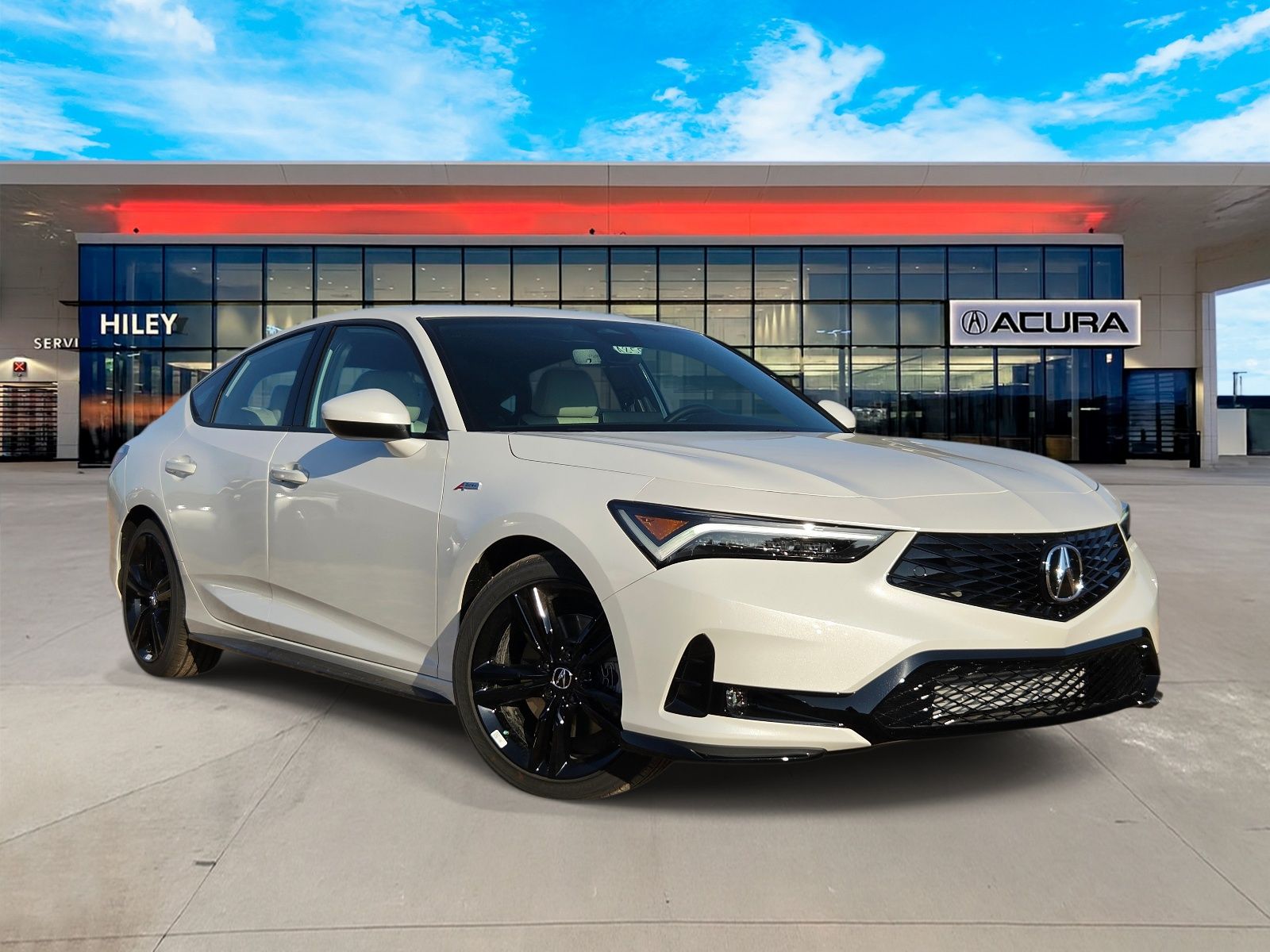 Platinum White Pearl 2026 Acura Integra Hatchback Front-Wheel Drive Continuously Variable Transmission