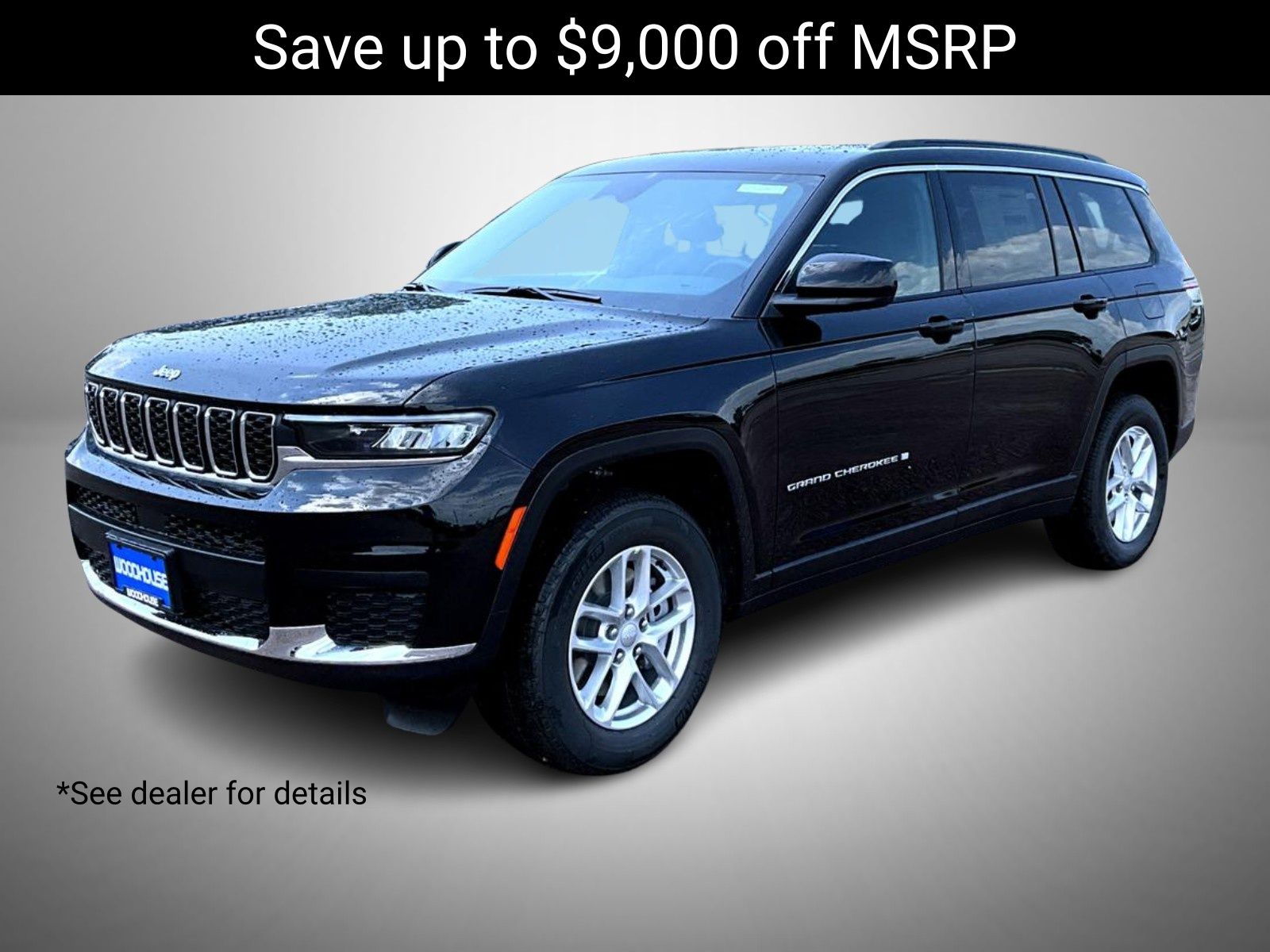 Diamond Black Crystal Pearlcoat 2026 Jeep Grand Cherokee L SUV / Crossover Four-Wheel Drive 8-Speed Automatic