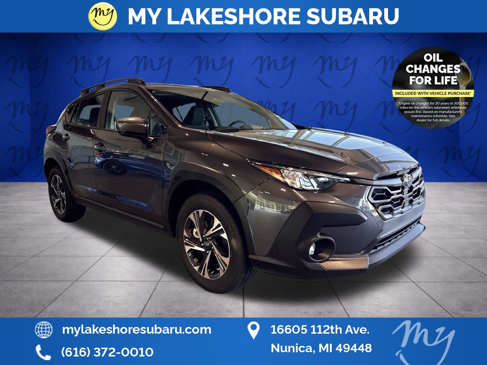 Magnetite Gray Metallic 2026 Subaru Crosstrek Premium AWD SUV / Crossover All-Wheel Drive Continuously Variable Transmission