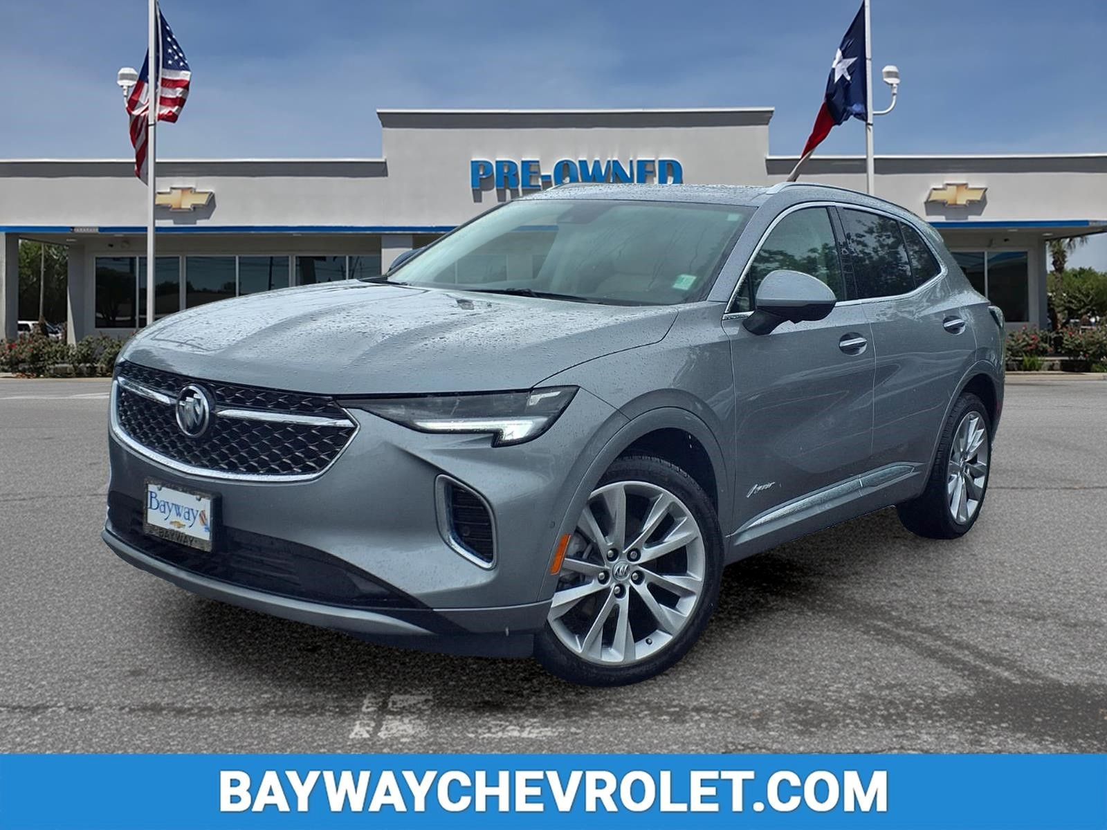 Moonstone Gray Metallic 2023 Buick Envision Avenir FWD SUV / Crossover Front-Wheel Drive 9-Speed Automatic