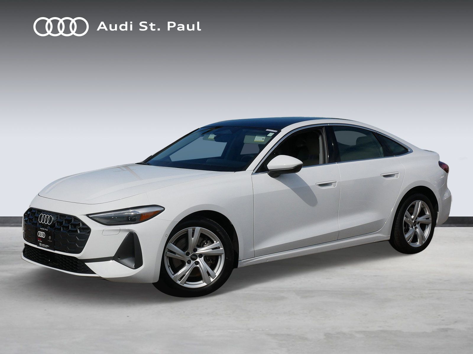 Arkona White 2025 Audi A5 Sedan All-Wheel Drive 7-Speed Automatic
