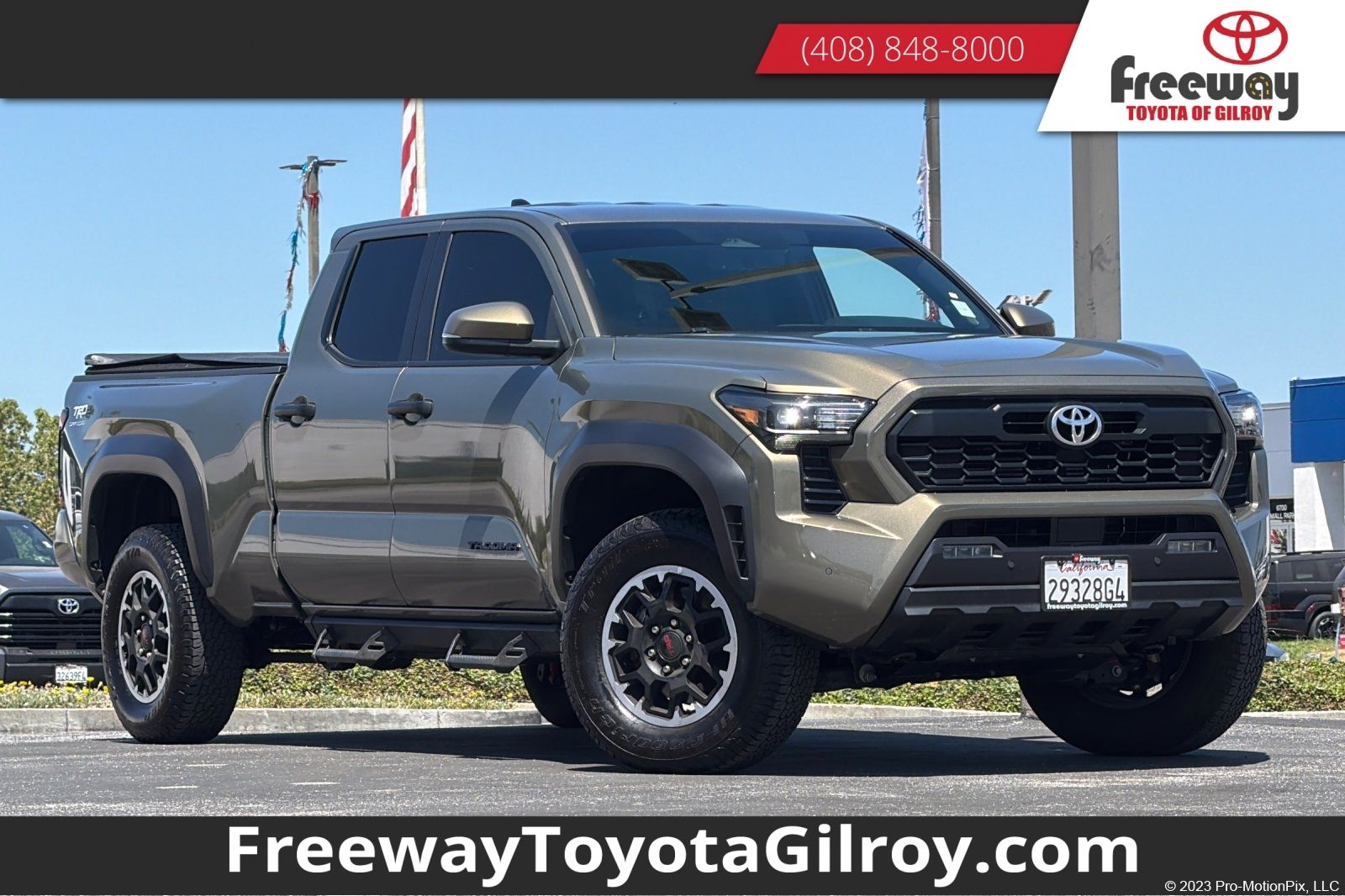 Bronze 2025 Toyota Tacoma Pickup Truck Four-Wheel Drive 8-Speed Automatic