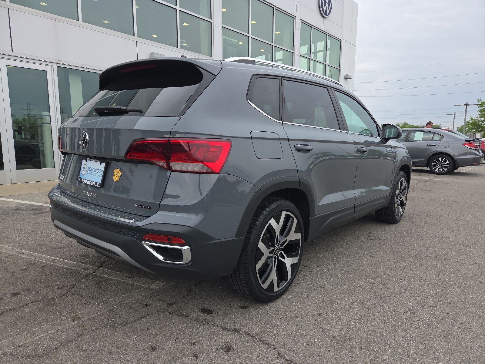 used 2023 Volkswagen Taos car, priced at $23,547