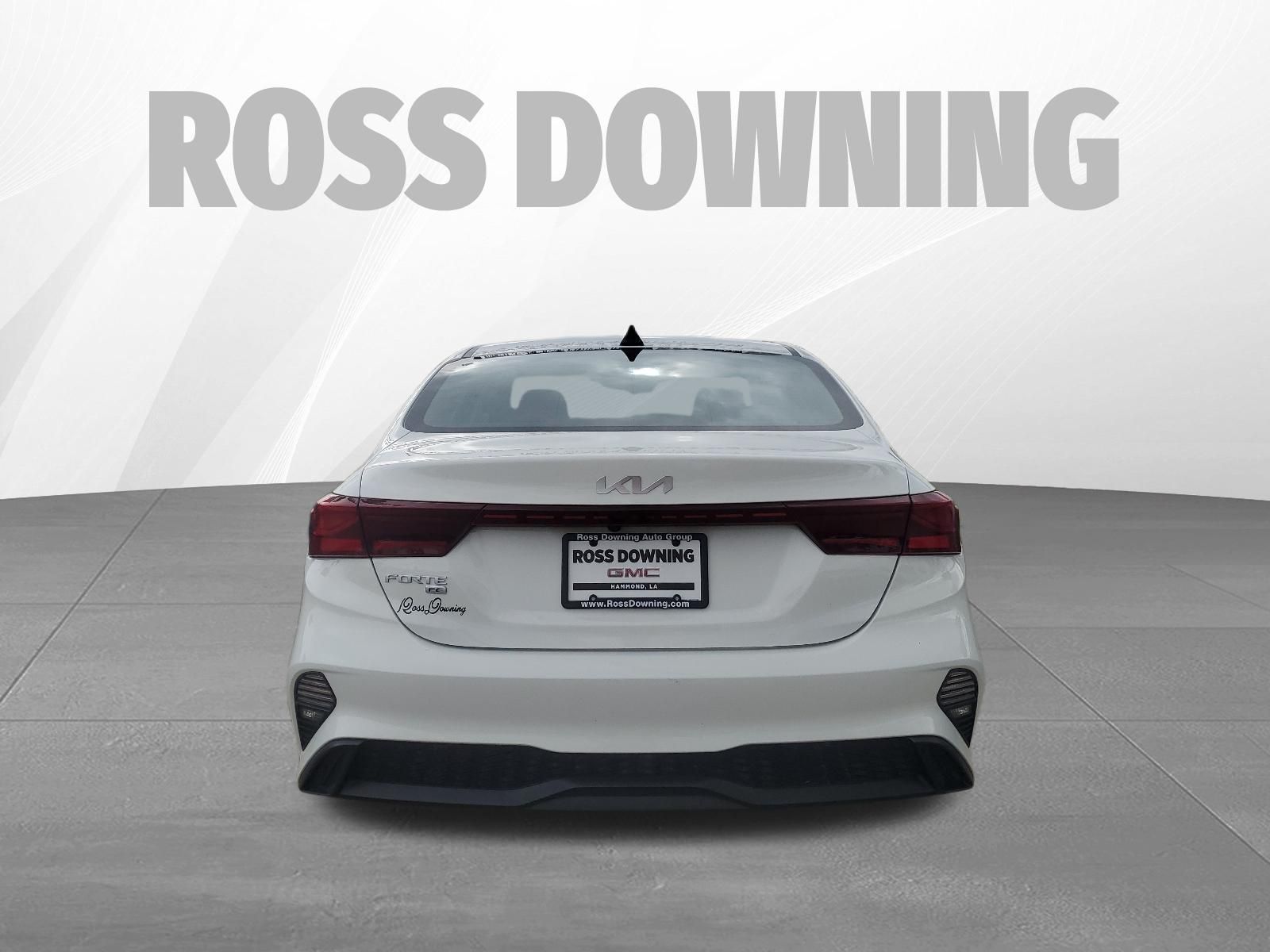 2023 Kia Forte LX White at Ross Downing Buick GMC