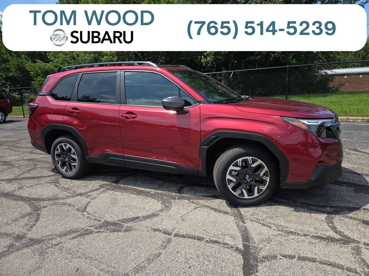 Crimson Red Pearl 2026 Subaru Forester SUV / Crossover All-Wheel Drive Continuously Variable Transmission