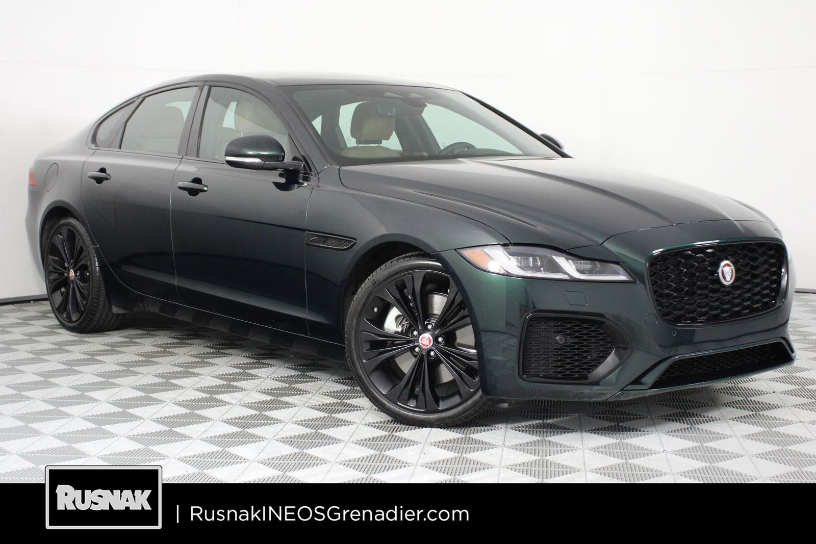 British Racing Green Metallic 2023 Jaguar XF Sedan Rear-Wheel Drive 8-Speed Automatic