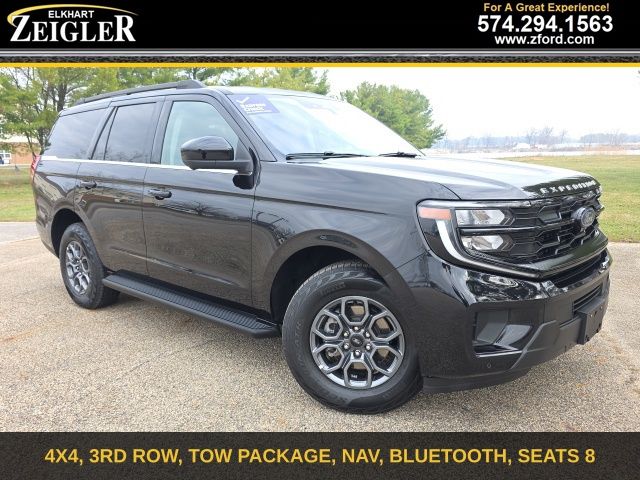 Black Metallic 2025 Ford Expedition SUV / Crossover Four-Wheel Drive Automatic