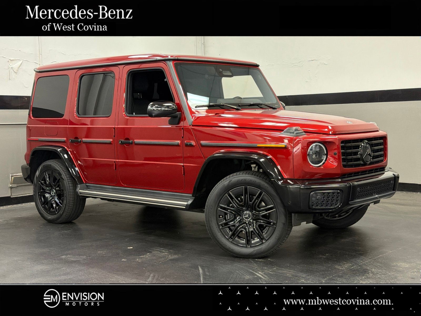 MANUFAKTUR Cardinal Red 2025 Mercedes-Benz G-Class SUV / Crossover All-Wheel Drive 2-Speed Automatic