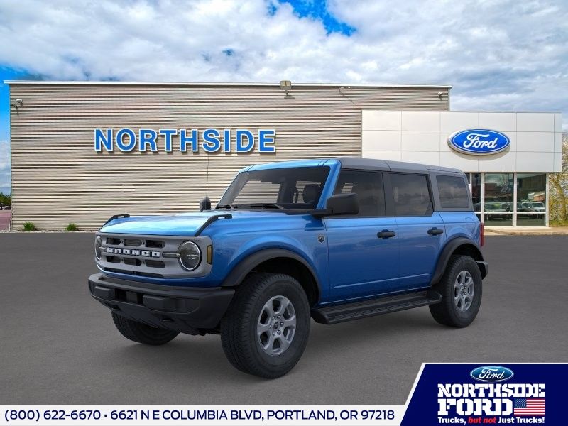 Blue Metallic 2025 Ford Bronco SUV / Crossover Four-Wheel Drive Automatic