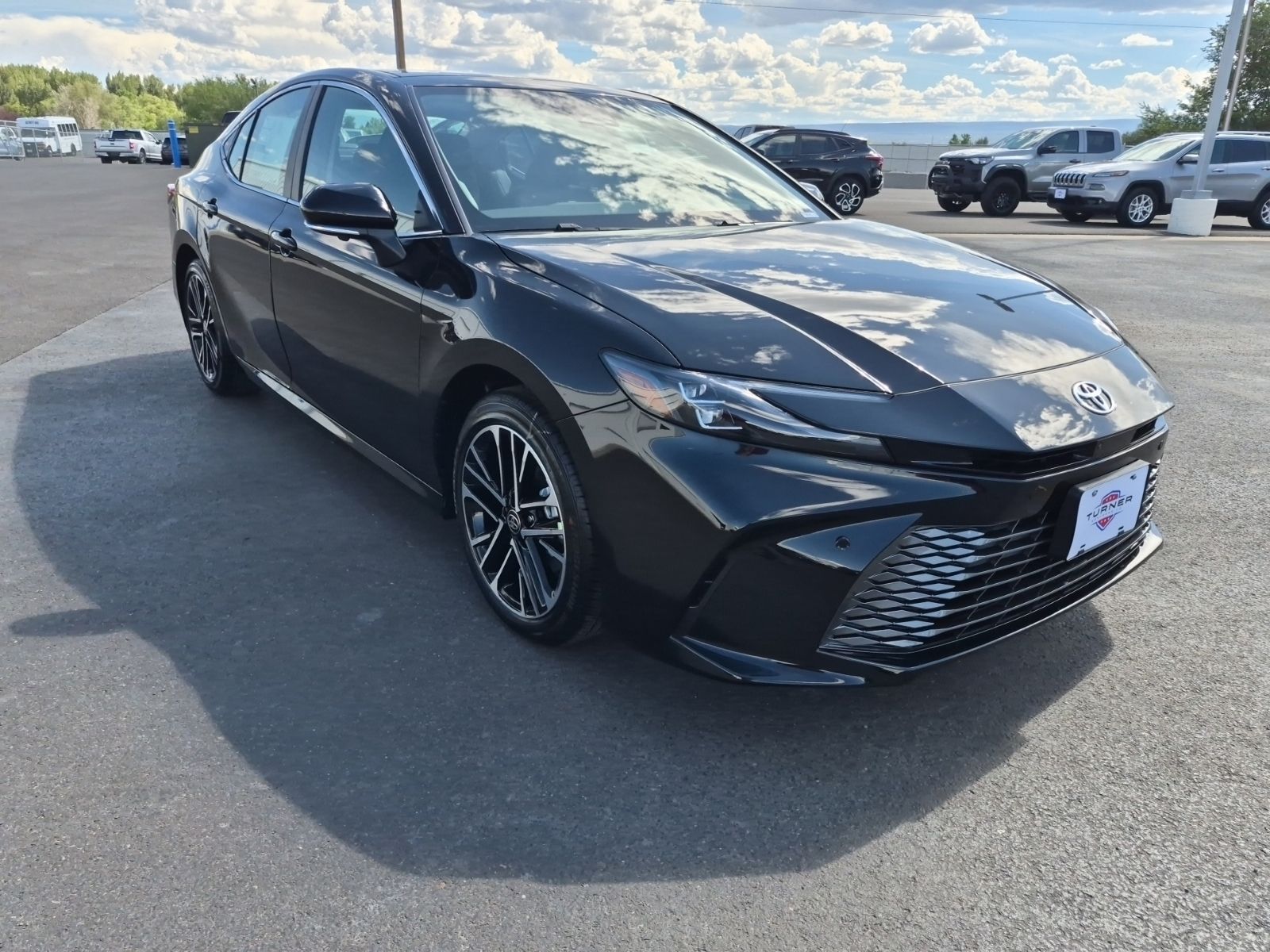 Midnight Black Metallic 2026 Toyota Camry Sedan All-Wheel Drive Continuously Variable Transmission