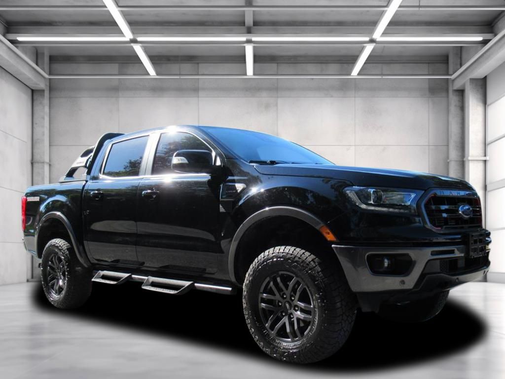Shadow Black 2022 Ford Ranger Pickup Truck Four-Wheel Drive Automatic