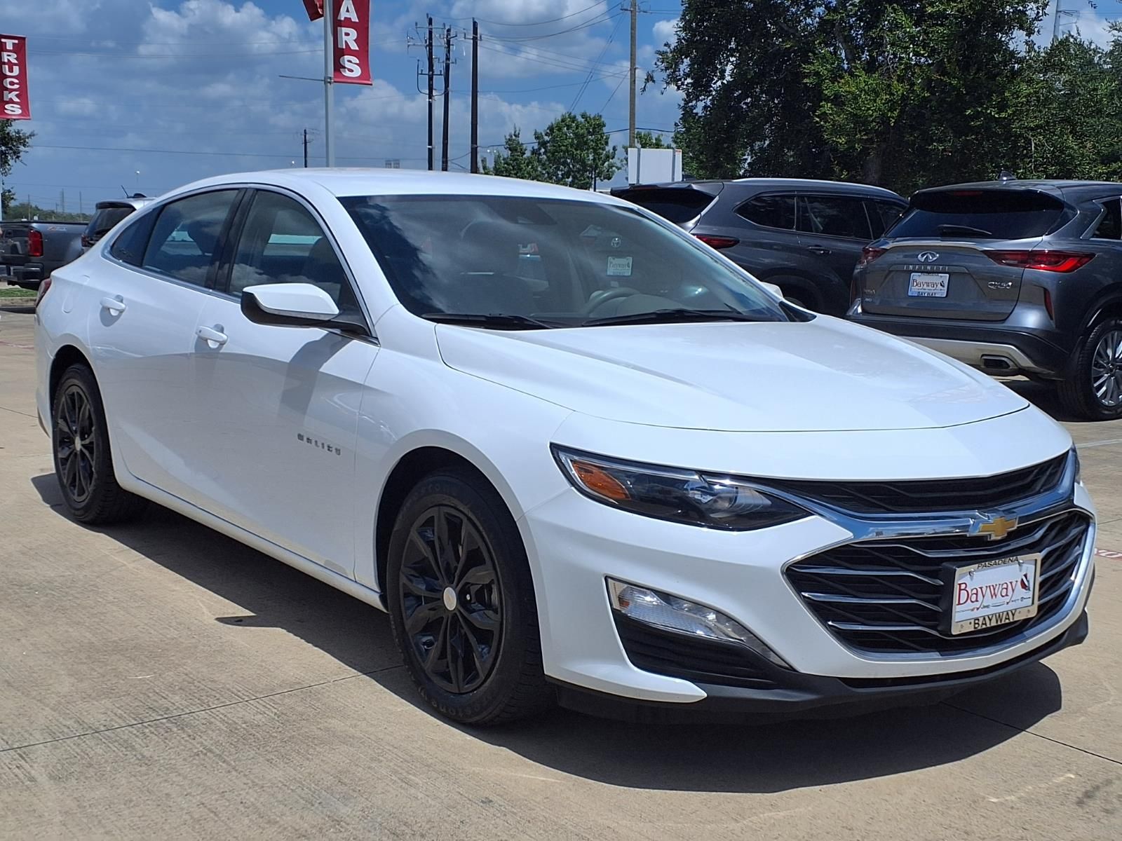 2022 Chevrolet Malibu LT White at Monument Chevrolet