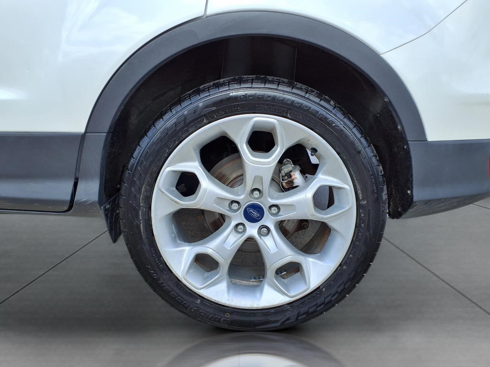 2015 Ford Escape Titanium White at Central Houston Nissan