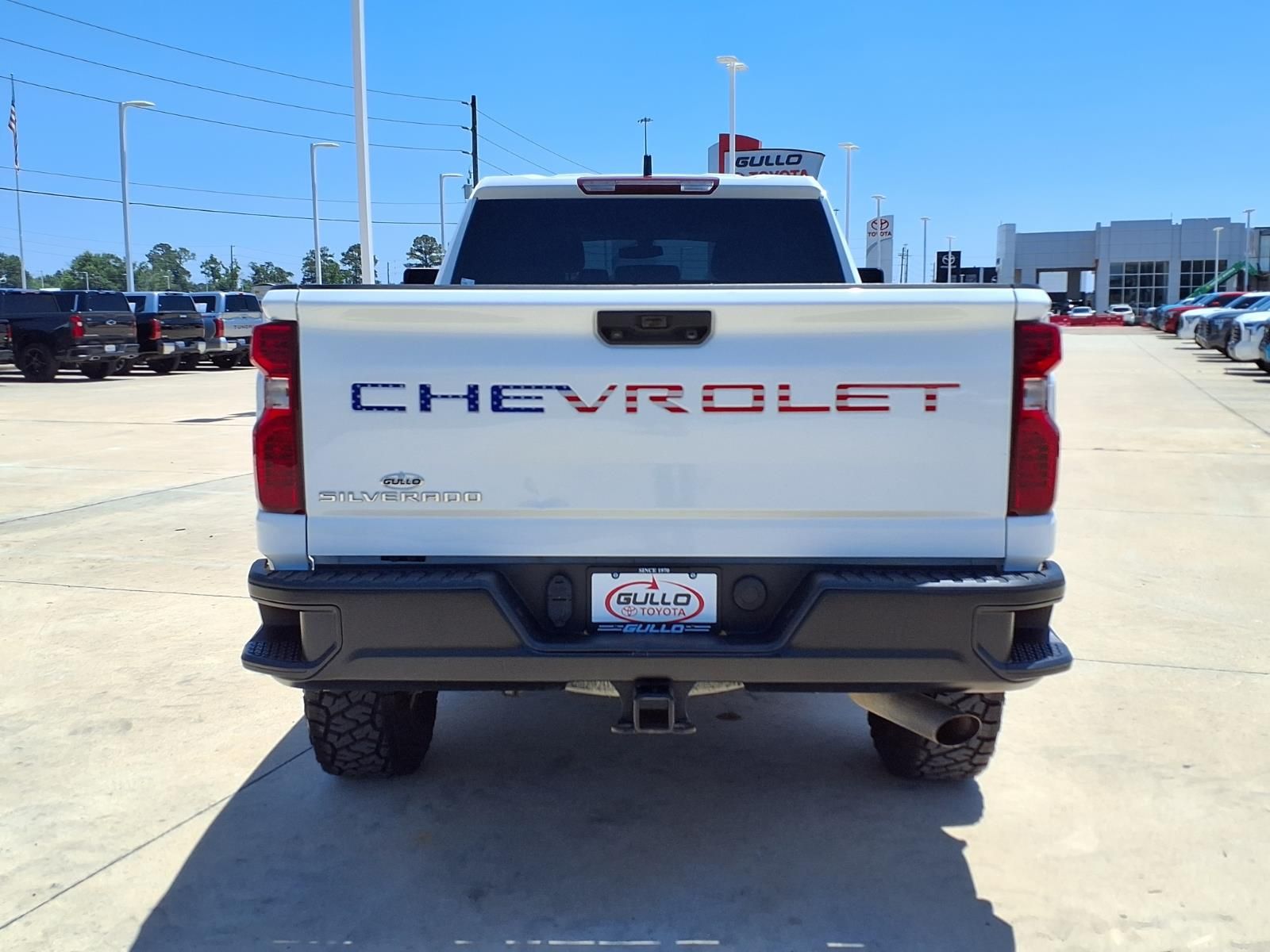 2023 Chevrolet Silverado 2500HD Work Truck White at Wharton Chevrolet GMC