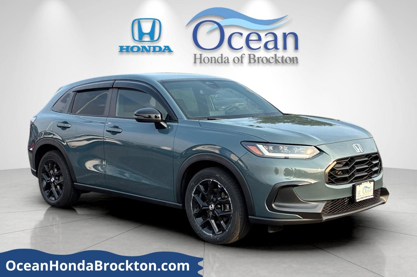 Nordic Forest Pearl 2023 Honda HR-V SUV / Crossover All-Wheel Drive Continuously Variable Transmission