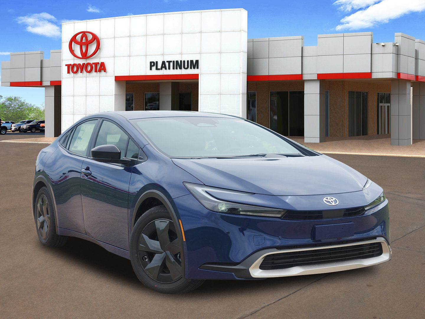 Blue 2026 Toyota Prius Plug-In Hybrid Hatchback Front-Wheel Drive Continuously Variable Transmission
