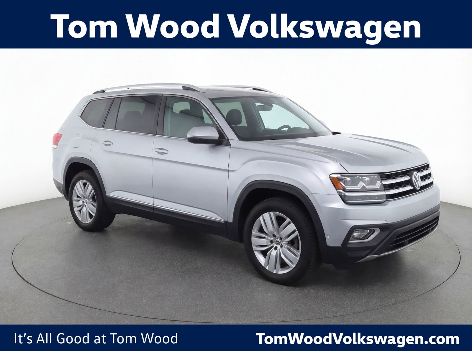 used 2019 Volkswagen Atlas car, priced at $17,200