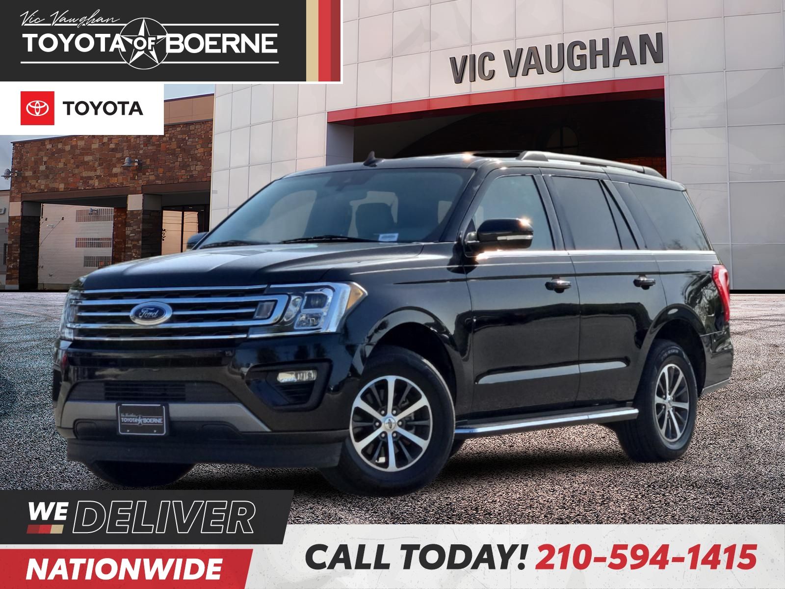 Black Metallic 2021 Ford Expedition SUV / Crossover 4X2 Automatic